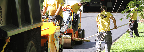 Driveway Pavement Workers